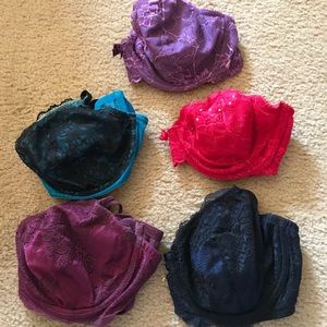 Set of 5 intimates